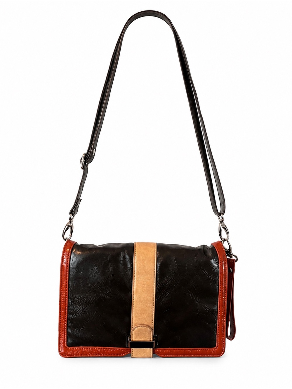 Melanie Lyne Colorblock Crossbody Shoulder Bag - Picture 2 of 10